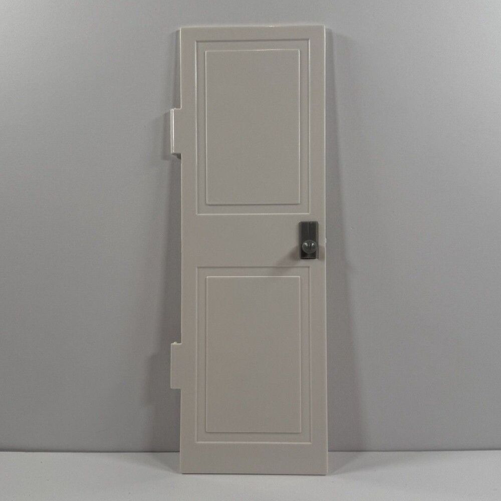 2005 Barbie Totally Real Dollhouse Replacement Part - WHITE BATHROOM DOOR